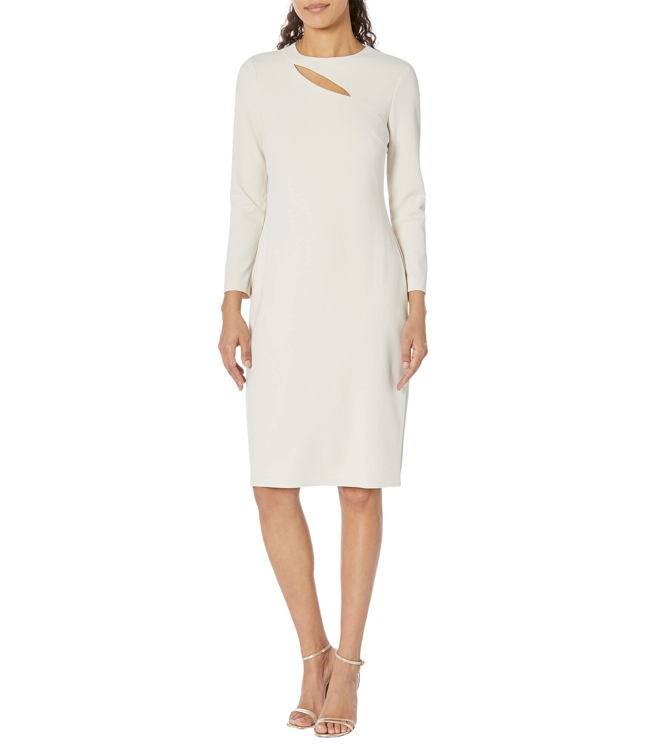 

Платье Maggy London, Long Sleeve Cutout Midi Dress