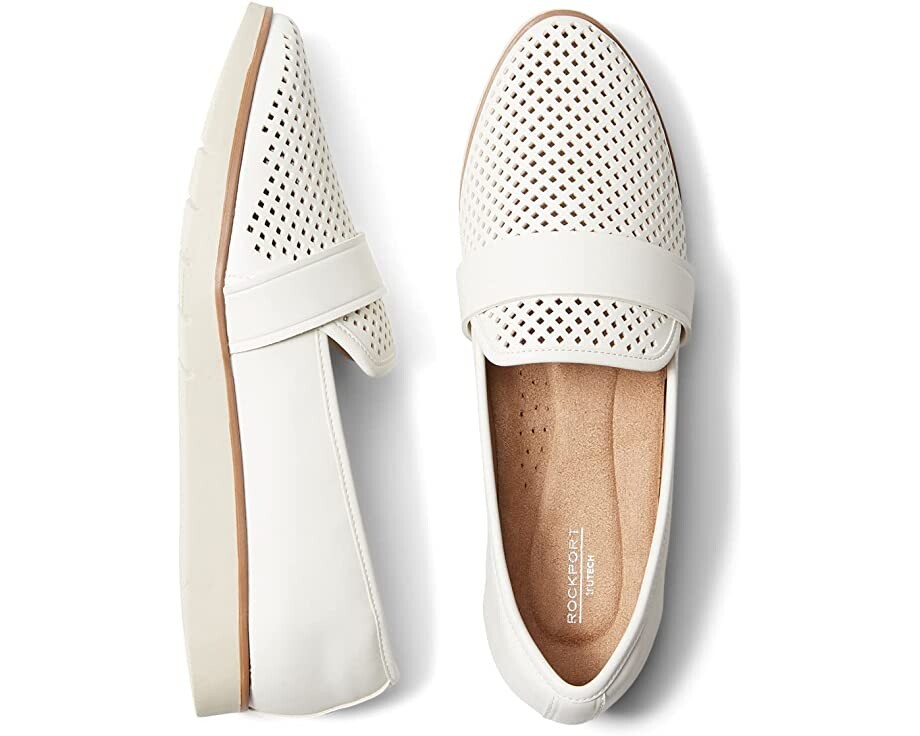 

Лоферы Stacie Perf Loafer Rockport, белый