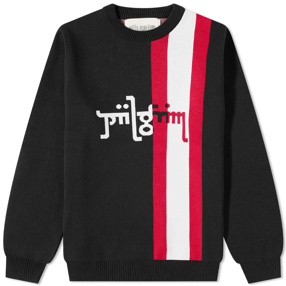 

Джемпер Piilgrim Jones Logo Crew Knit, Черный