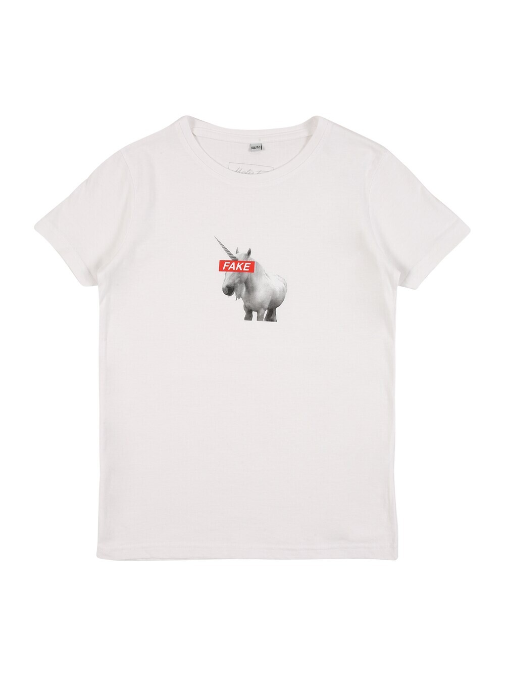 

Футболка Mister Tee Fake Unicorn, белый