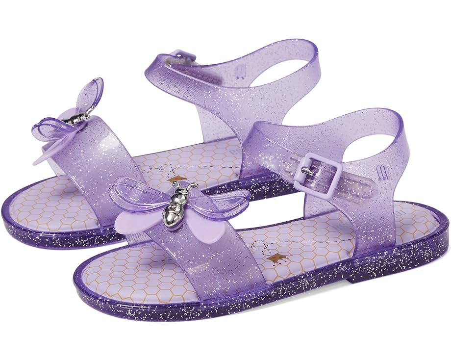 Сандалии Mini Melissa Mini Mar Sandal Bugs BB, цвет Lilac Glitter
