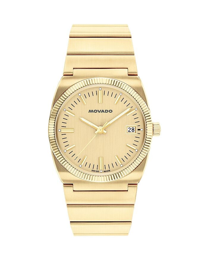 

Часы Ondoplan серии Movado Heritage, 36 мм, золотой