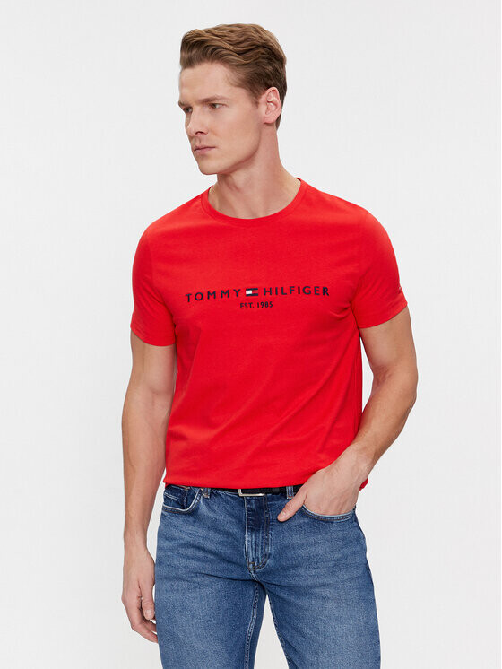 

Футболка стандартного кроя Tommy Hilfiger, красный