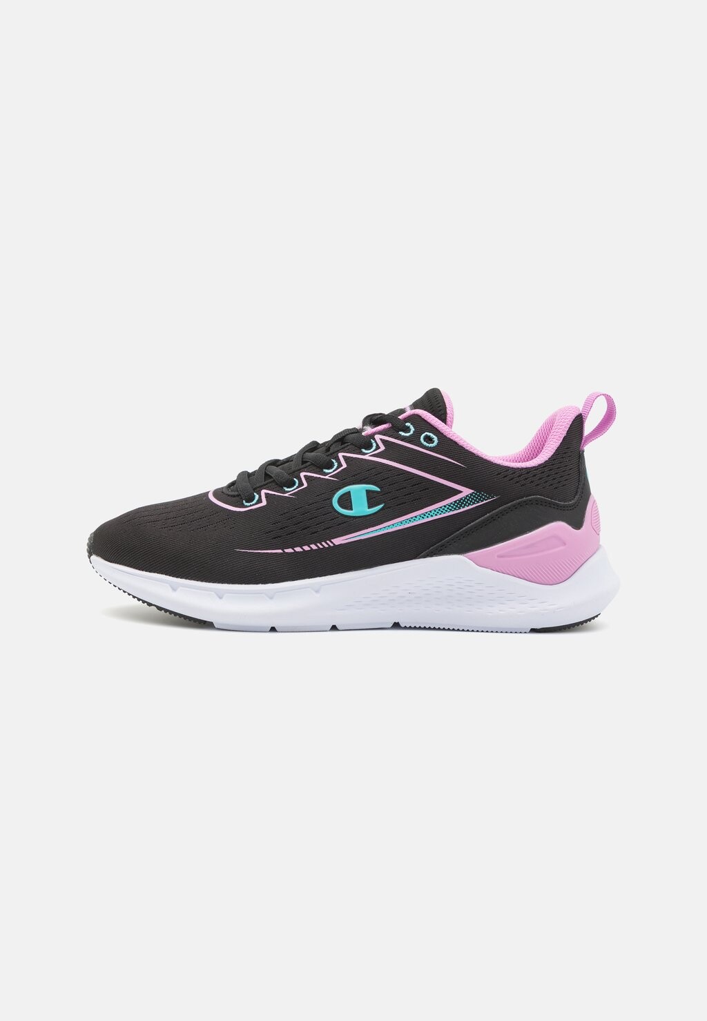 

Кроссовки NIMBLE Champion, цвет black/pink/light blue