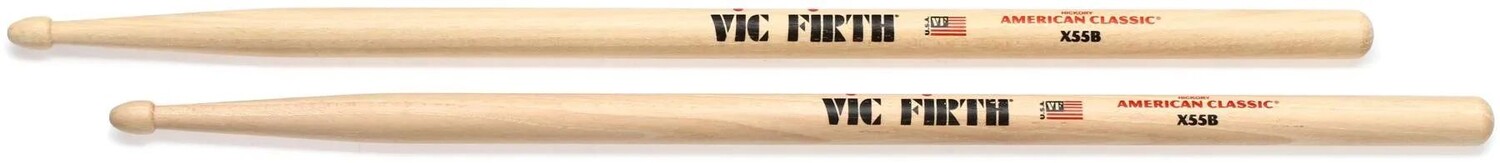 

Американские классические барабанные палочки Vic Firth - Extreme 55B - деревянный наконечник