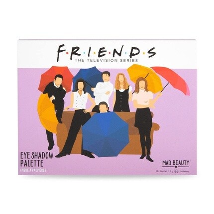 

Палетка теней для век Mad Beauty Warner Bros Friends