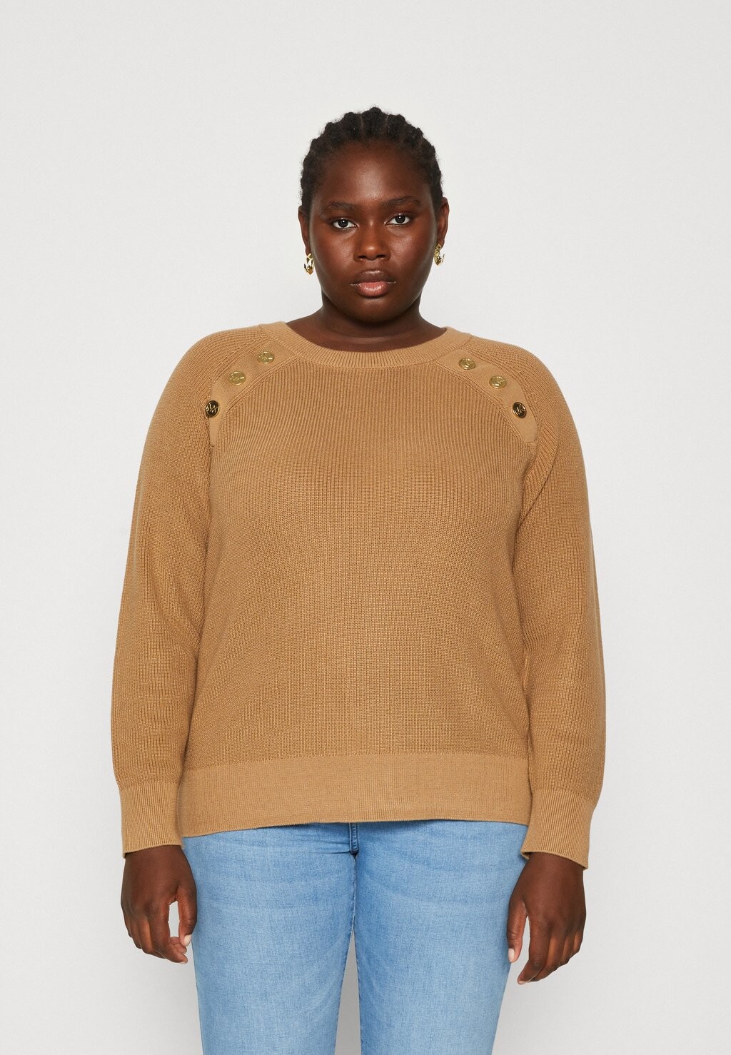 

Свитшот MICHAEL Michael Kors EASY SNAP, цвет dark camel