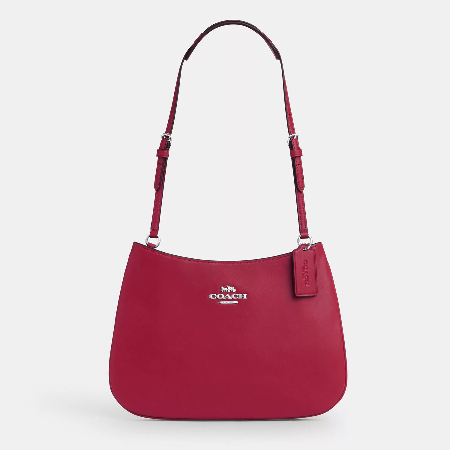 

Сумка Coach Outlet Penelope Shoulder, серебристый/ярко-фиолетовый