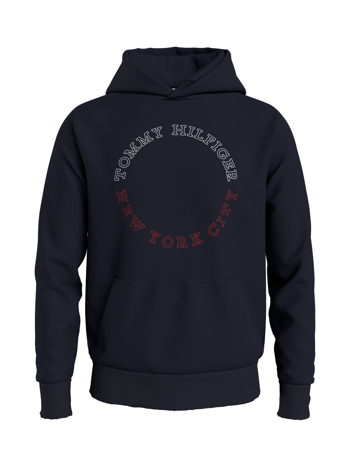 

Университетская толстовка с капюшоном Big & Tall Tommy Hilfiger