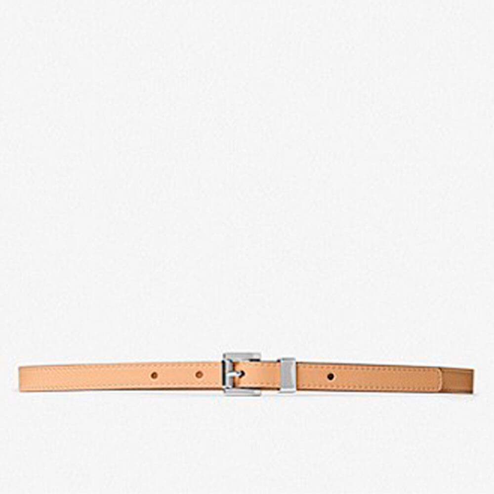 

Пояс Michael Kors Leather Waist, темно-бежевый