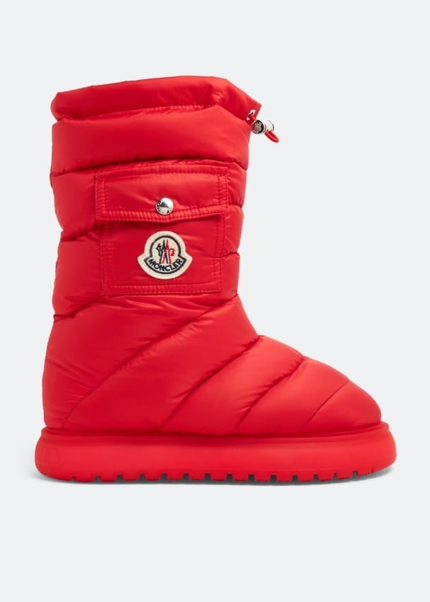 

Ботинки MONCLER Gaia Pocket mid boots, красный