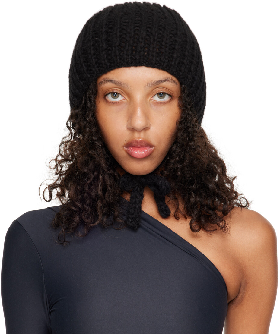 

SSENSE Exclusive Black Manhattan Beanie BINYA