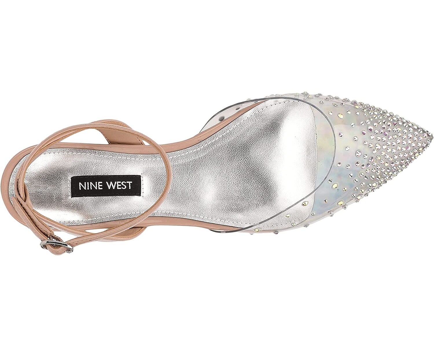 

Туфли на плоской подошве Briya 3 Nine West, прозрачный