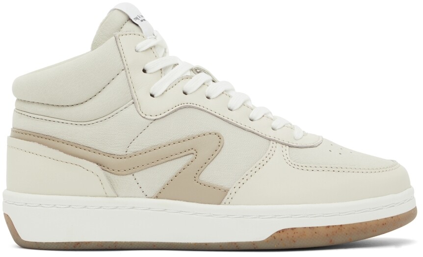 

Белые кроссовки Retro Court Mid rag & bone, Белый