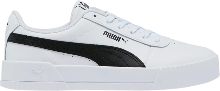 

Кроссовки Puma Wmns Carina Leather White Black, белый