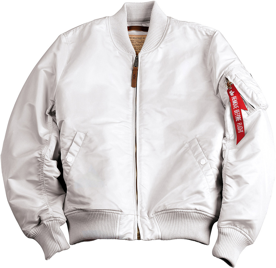 Куртка Alpha Industries MA-1 VF 59, белая куртка ma 1 vf 59 alpha industries оливковое