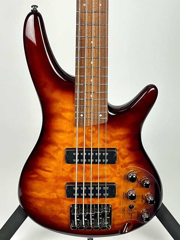 

Ibanez SR405EQM-DEB Soundgear Стандартная 5-струнная бас-гитара Dragon Eye Burst SR405EQM-DEB Soundgear Standard 5-String Bass