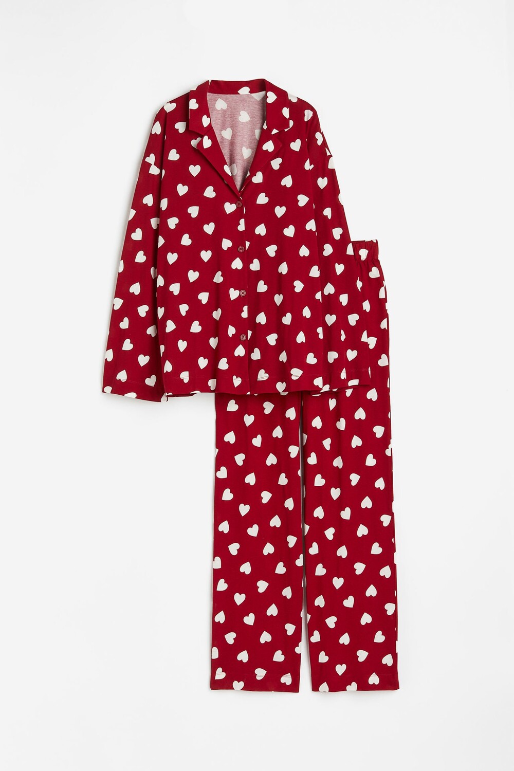 

Пижама H&M Patterned, темно-красный