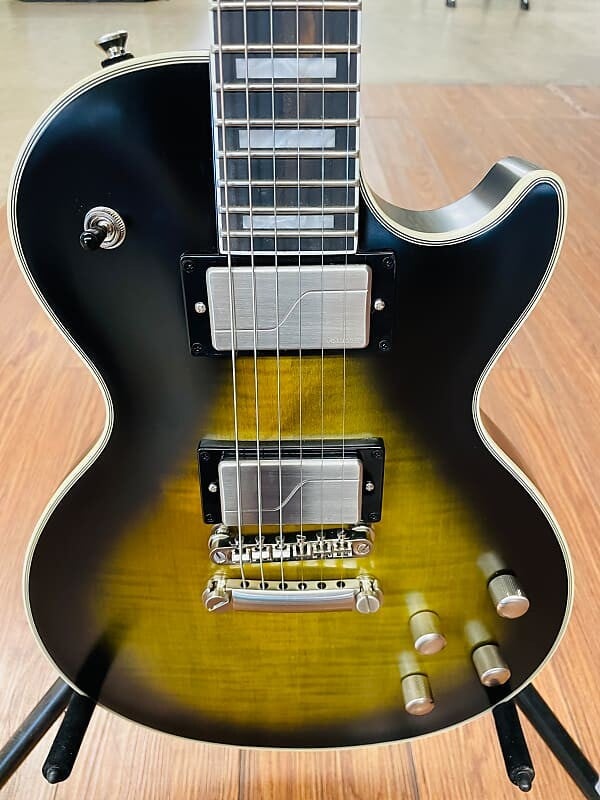 

Epiphone Les Paul Prophecy 2021 Olive Tiger Aged Gloss