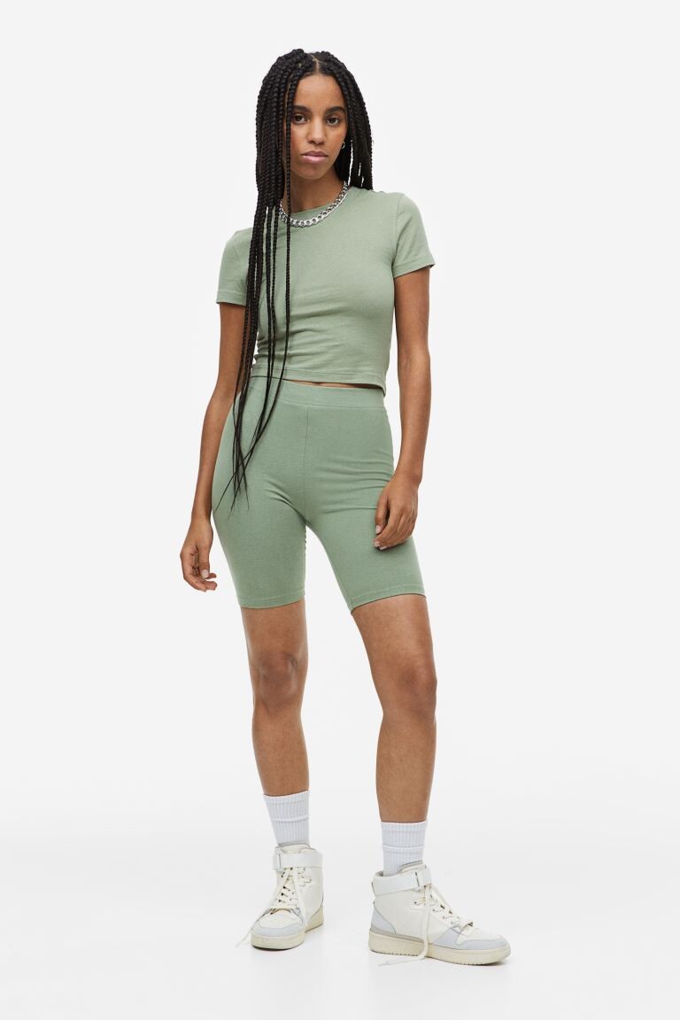 

велосипедные шорты H&M, хаки зеленый