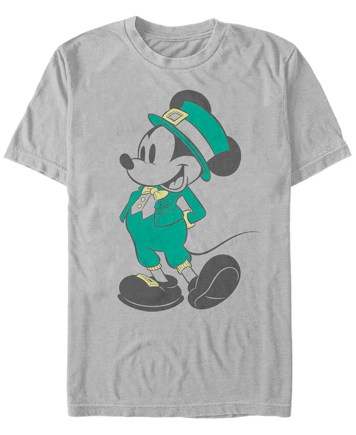 цена Мужская футболка с микки маусом classic leprechaun mickey с коротким рукавом Fifth Sun, мульти