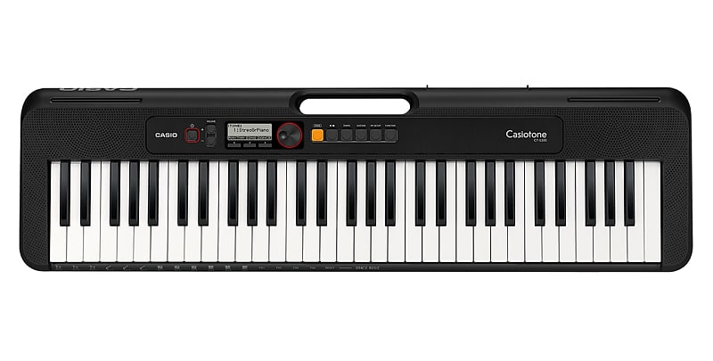 Портативная клавиатура Casio CT-S200 Casiotone — черная CT-S200 Casiotone Portable Keyboard - casio casiotone ct s1we облегченное пианино