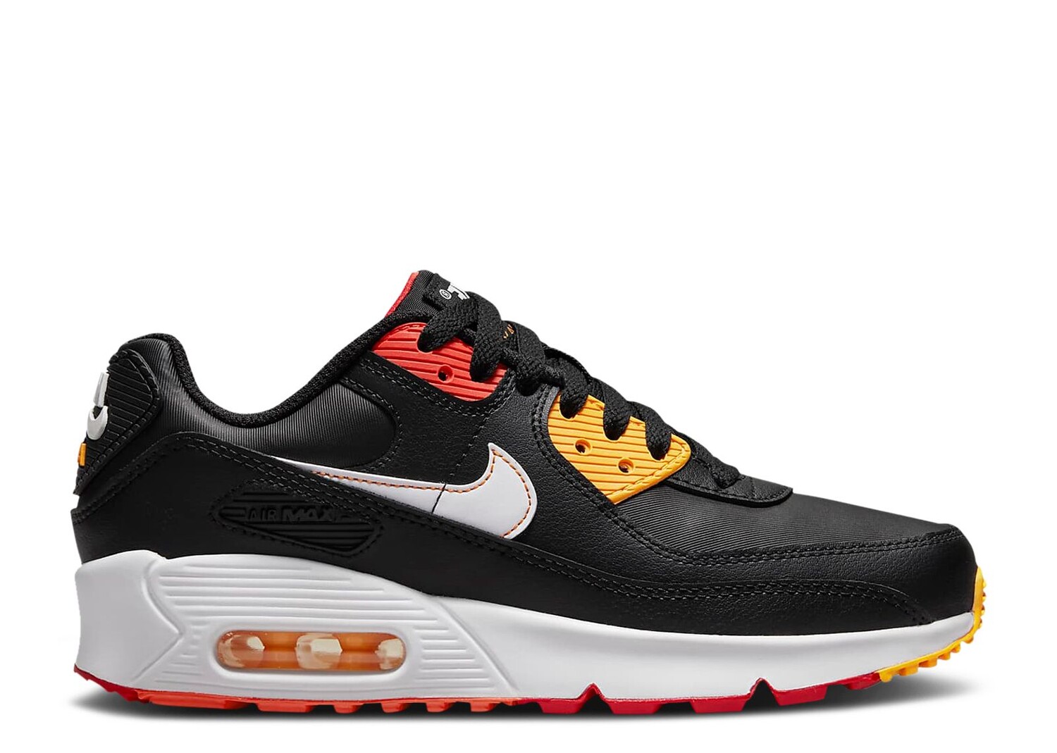 

Кроссовки Nike Air Max 90 Leather Gs 'Black Cosmic Clay', черный
