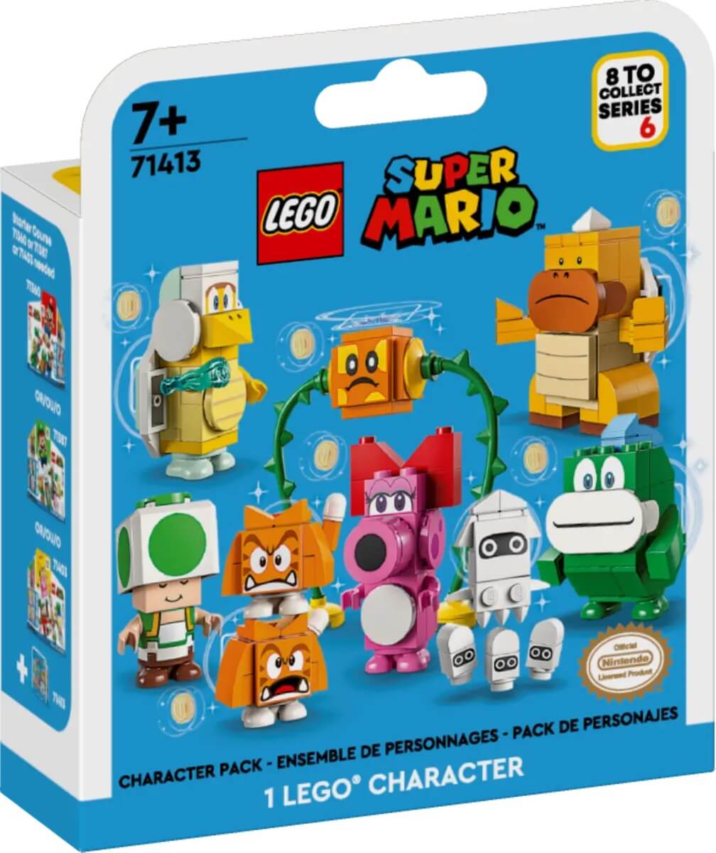 Конструктор LEGO Super Mario Character Packs Series 6 71413, 52 детали –  заказать по доступной цене из-за рубежа в «CDEK.Shopping»