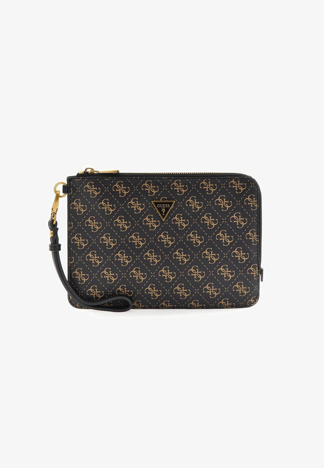 

Клатч Guess VEZZOLA SMART FLAT, темно коричневый