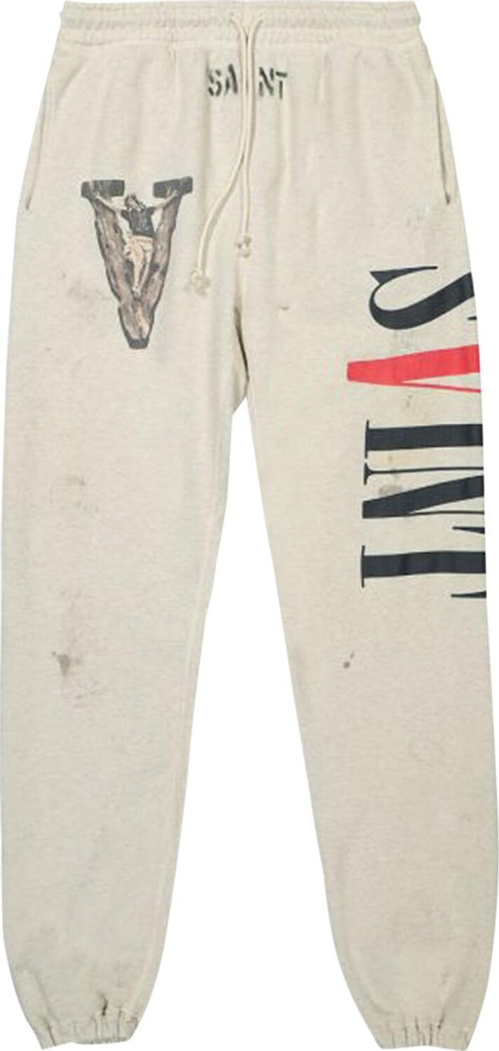 

Спортивные брюки Saint Michael x Vlone Sweatpant 'Grey', серый