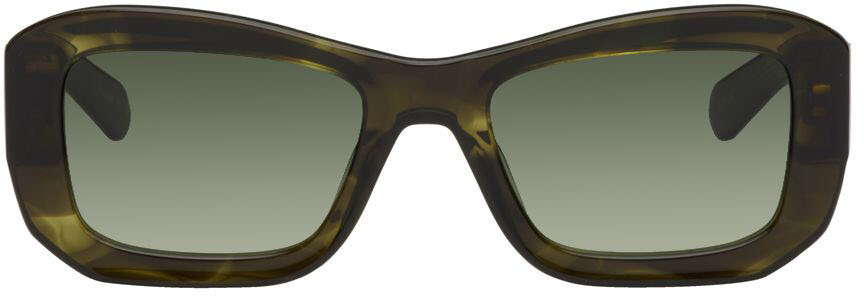 

Зеленые солнцезащитные очки Norma FLATLIST EYEWEAR