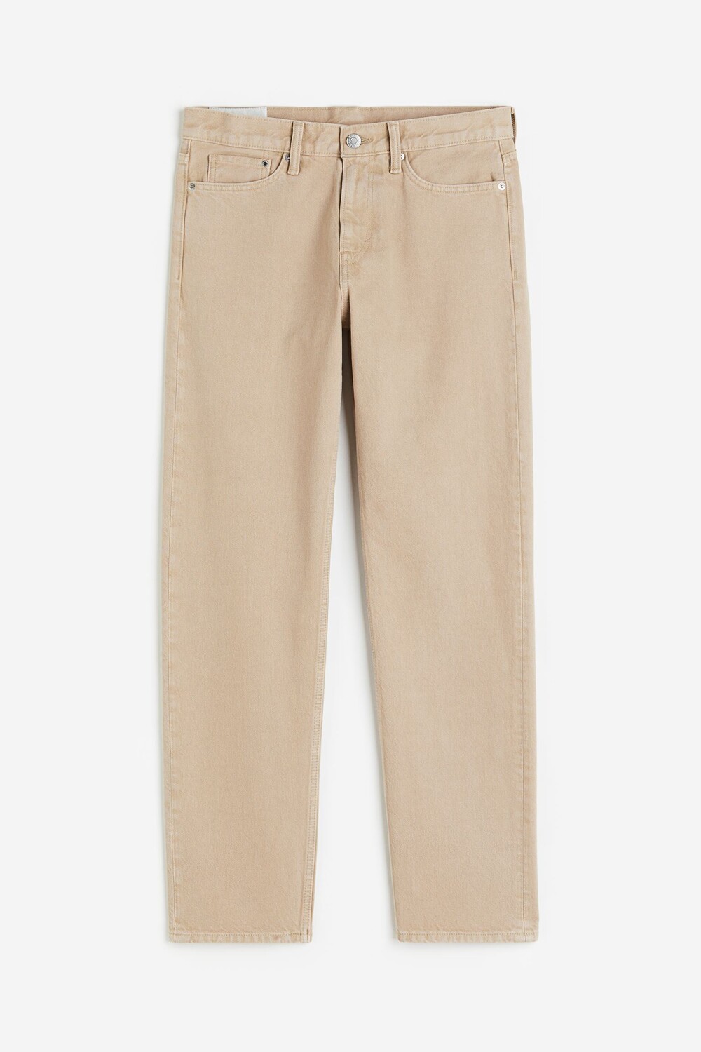 

Джинсы H&M Relaxed, бежевый