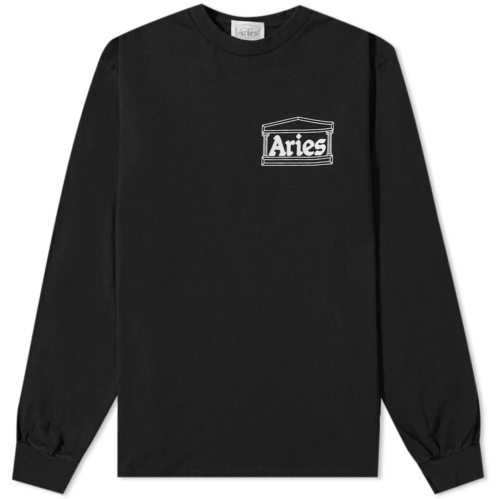 

Футболка Aries Long Sleeve Temple Tee, Черный
