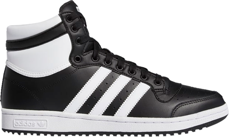 Кроссовки Adidas Top Ten 'Black White', черный - фото