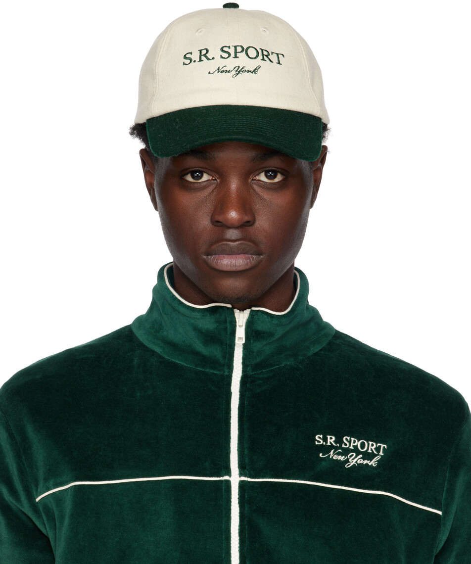 

Off-White & Green 'S.R. Кепка Спорт Sporty & Rich