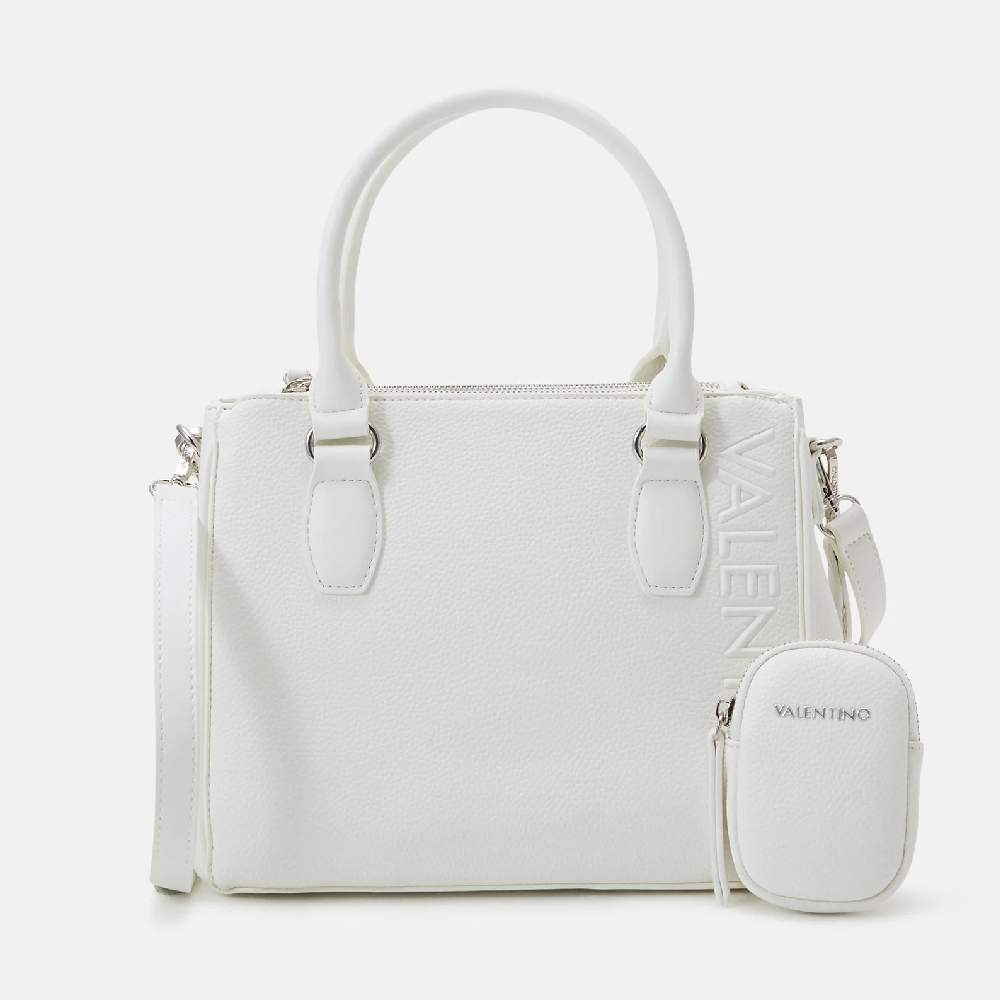 Сумка Valentino Bags Soho, белый сумка valentino bags soho set серый