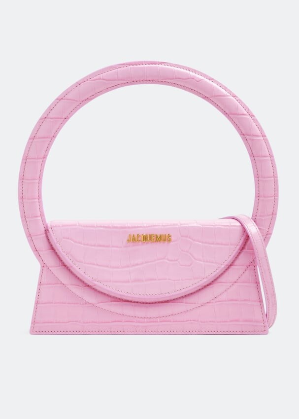 

Сумка JACQUEMUS Le Sac Rond bag, розовый