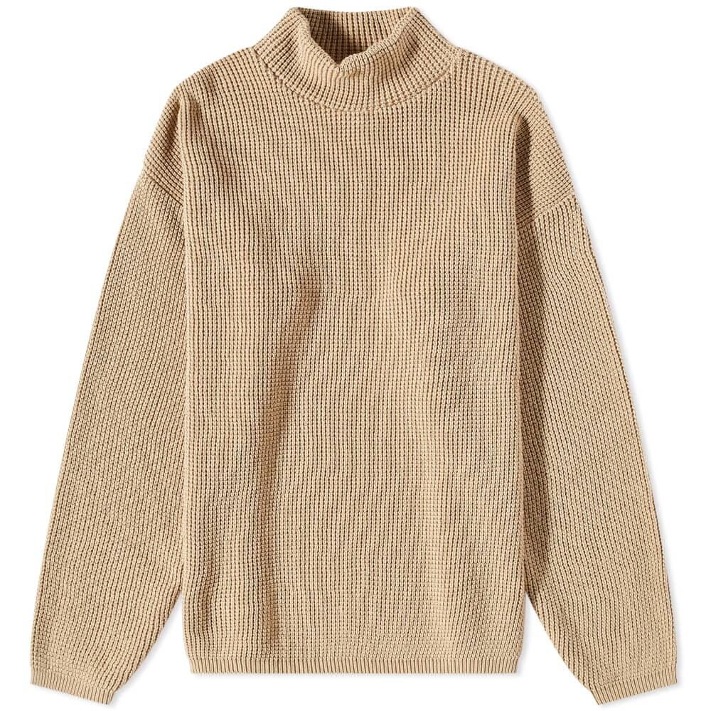 

Джемпер Albam Waffle Stitch Roll Neck Knit, Коричневый