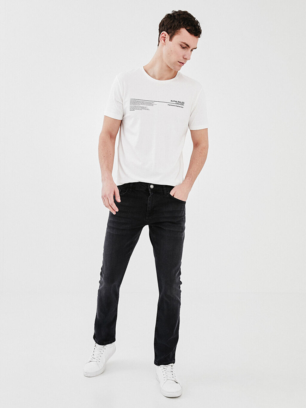 

Мужские джинсовые брюки 750 Slim Fit LCW Jeans