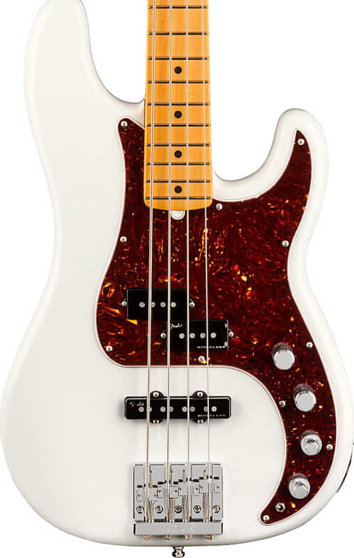 

Fender American Ultra Precision Bass MP Arctic Pearl с футляром