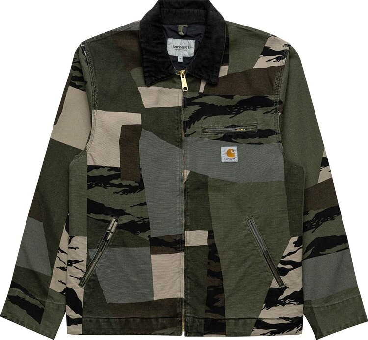 

Куртка Carhartt WIP Detroit Jacket 'Multicolor', разноцветный, Серый