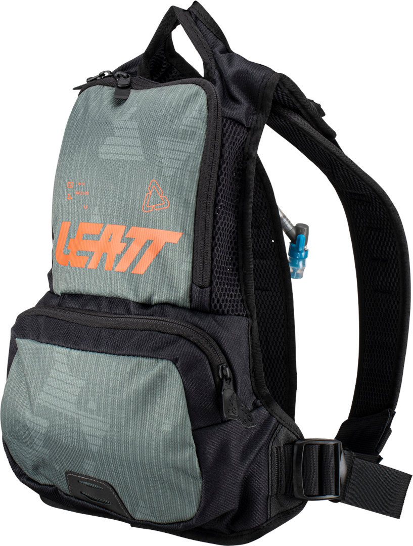 Рюкзак Leatt Race 1.5 HF для гидратации, черно-зеленый рюкзак зеленый