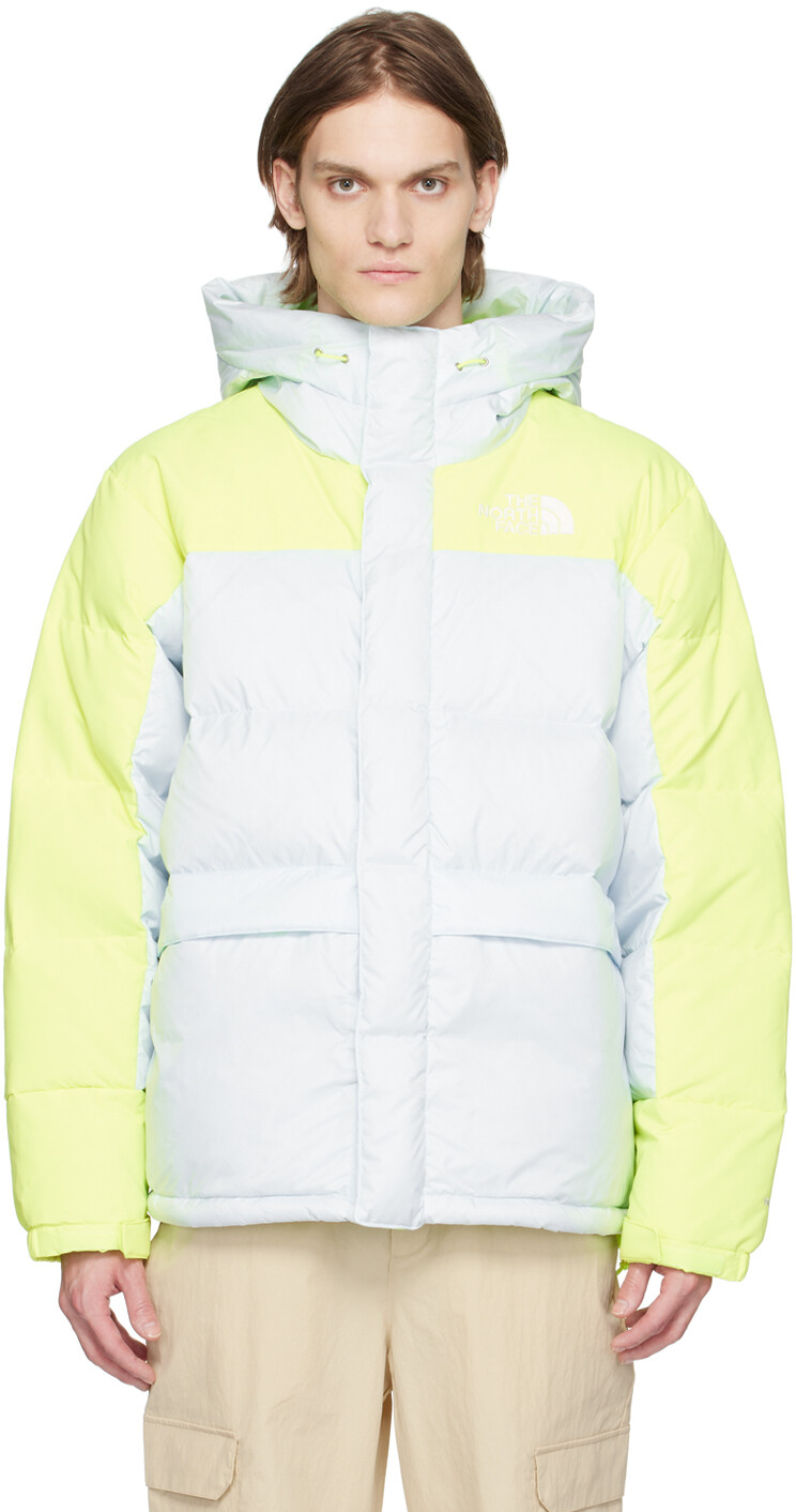 

Сине-желтая пуховая куртка HMLYN The North Face, Желтый
