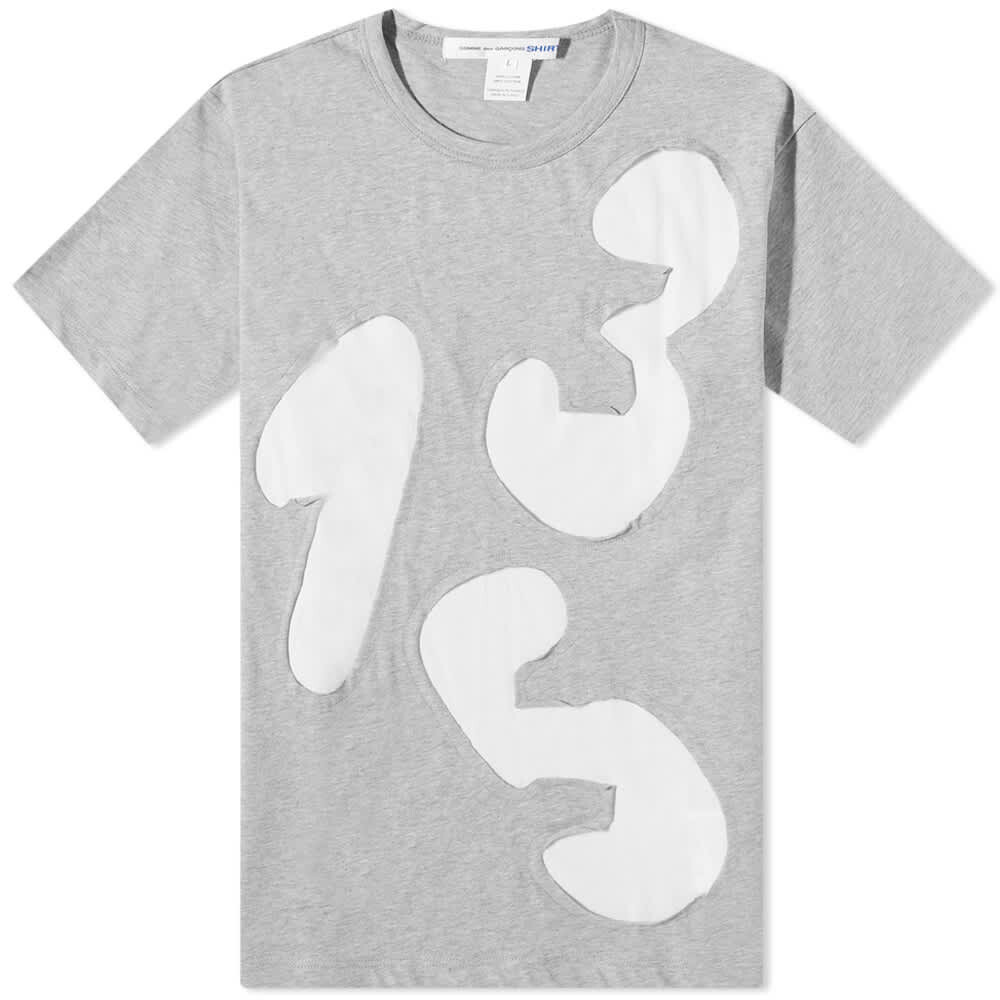 

Футболка с надписью Cut & Sew Comme des Garçons SHIRT