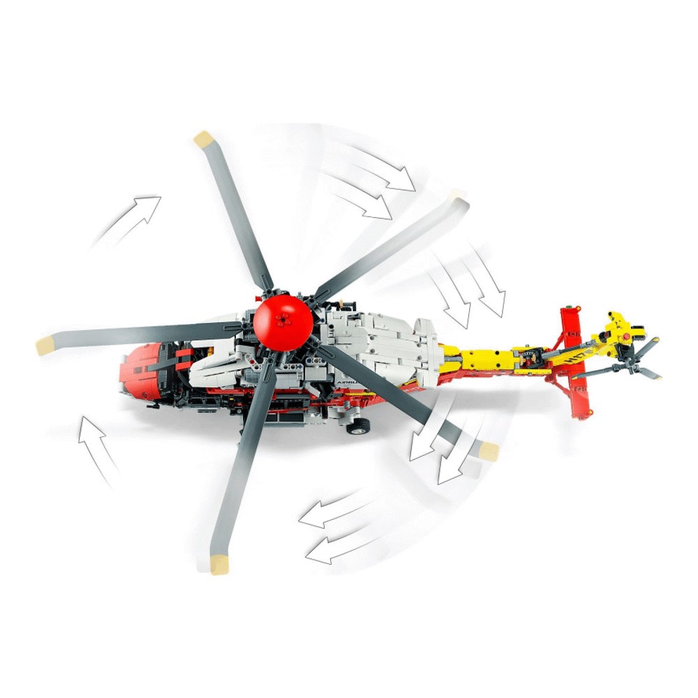 Конструктор LEGO Technic 42145 Спасательный вертолет Airbus H175 – заказать  с доставкой из-за рубежа через онлайн-сервис «CDEK.Shopping»