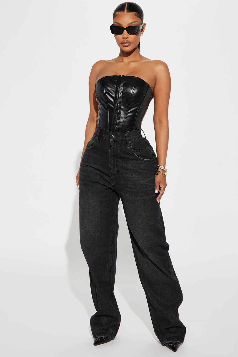 

Джинсы Fashion Nova FN24688FT47, черный