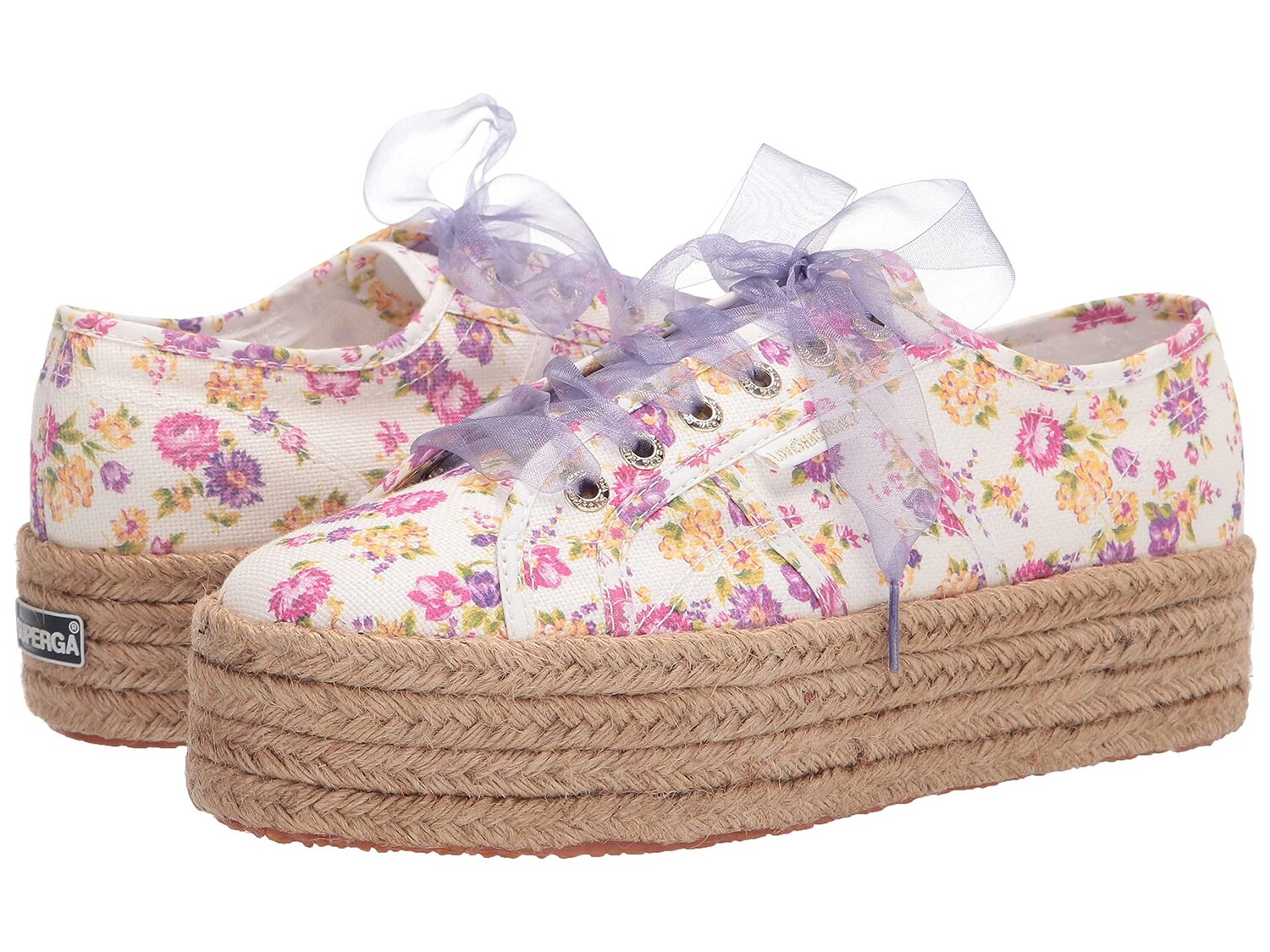 

Кроссовки Superga, 2790 Love Shack Fancy Flowers Rope 2