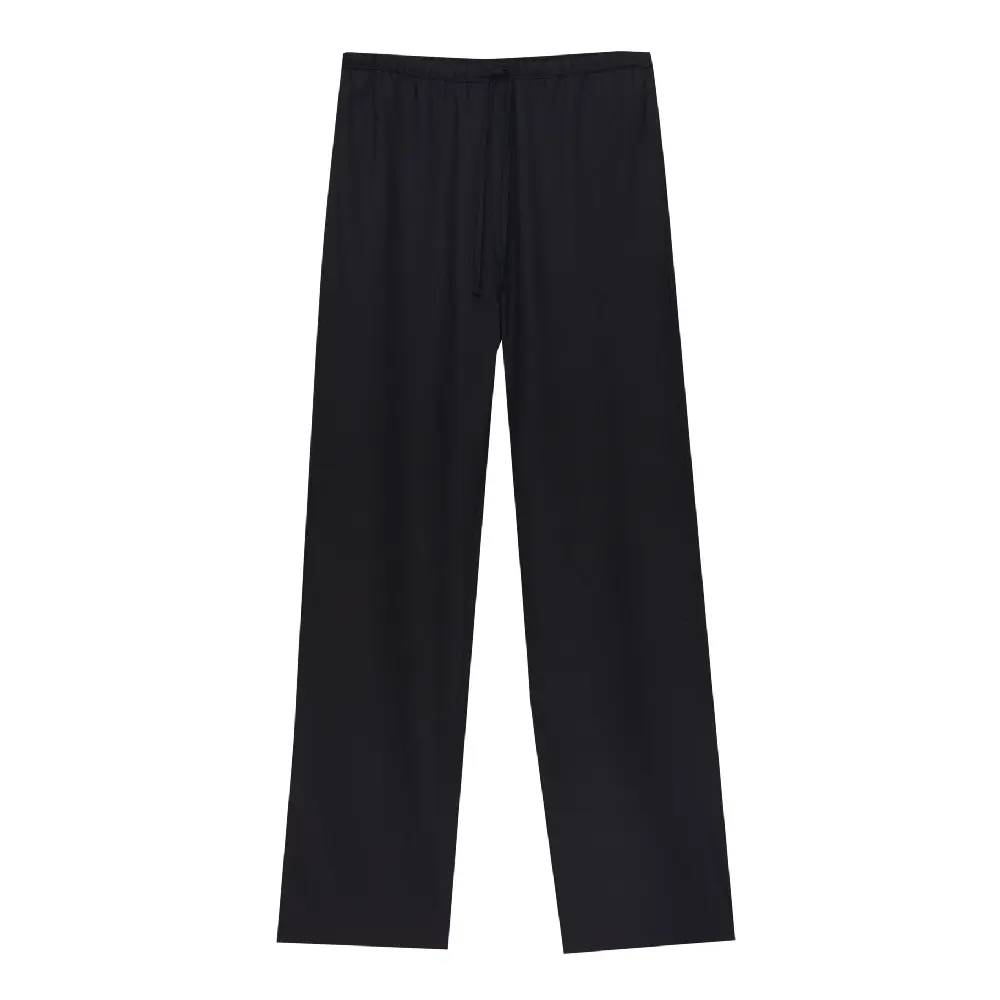 

Брюки Pull&Bear Straight-fit Rustic, черный