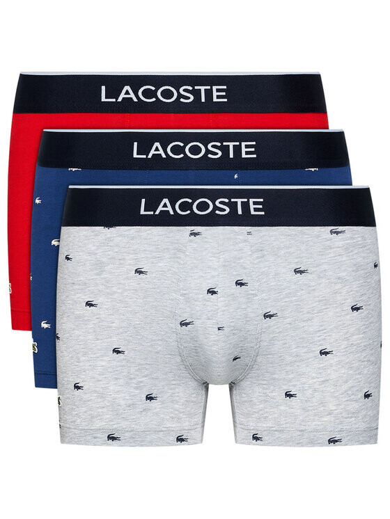 

Комплект из 3 боксеров Lacoste, мультиколор