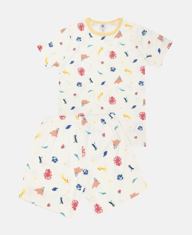 

Пижама Petit Bateau, белый